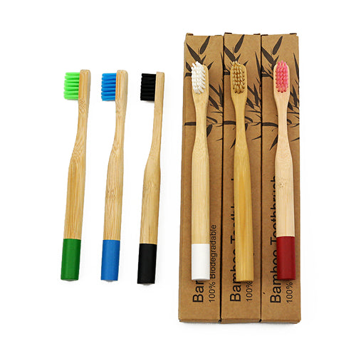 Bamboo toothbrush for children